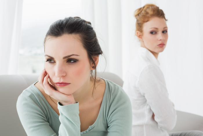two women having argument - toxic relationships